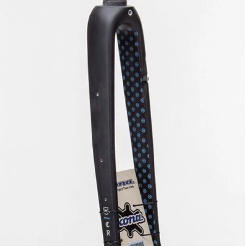 Kona Libre carbon gravel bike fork disc brake purple